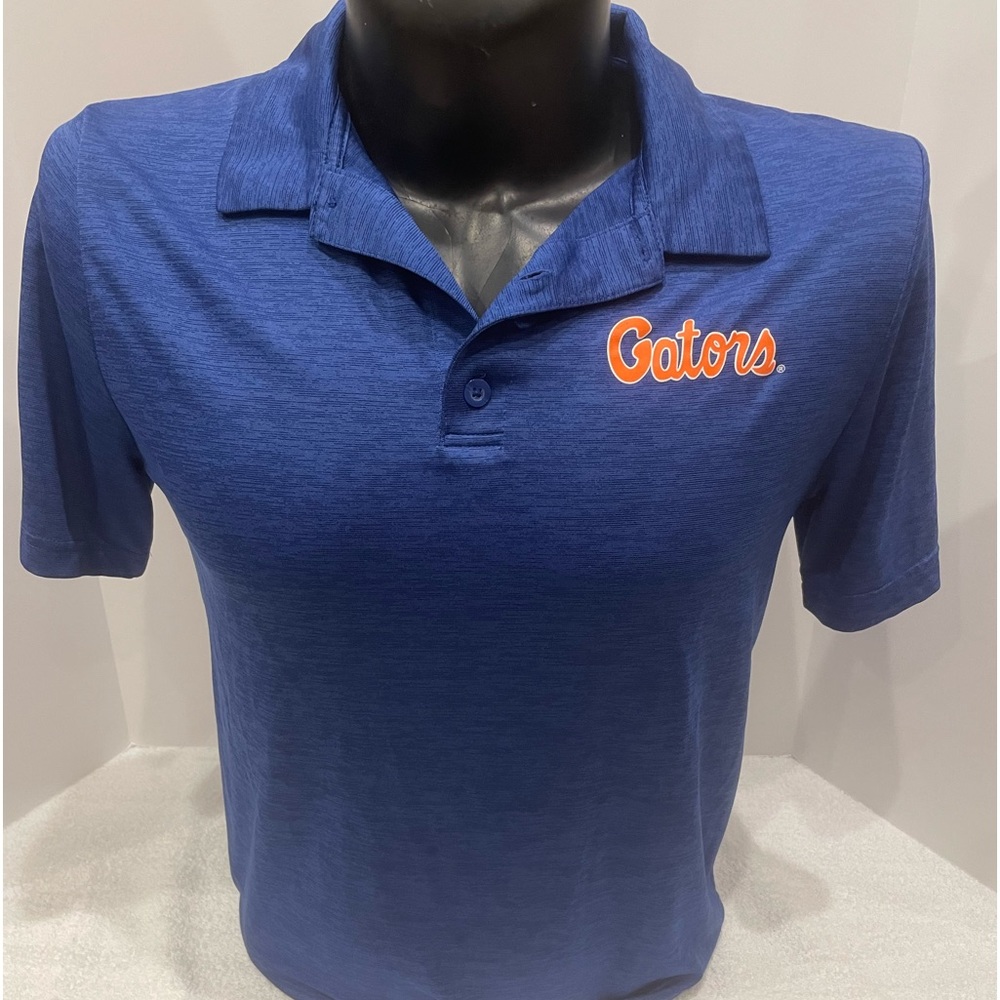 Adult Sz M University of Florida Gators Collard Polo short sleeve shirt.